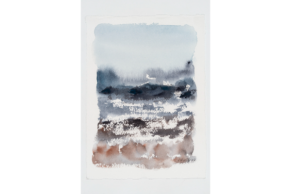 Transported XIV, Watercolour on Fabriano Artistico, 5.5x7.5 in.